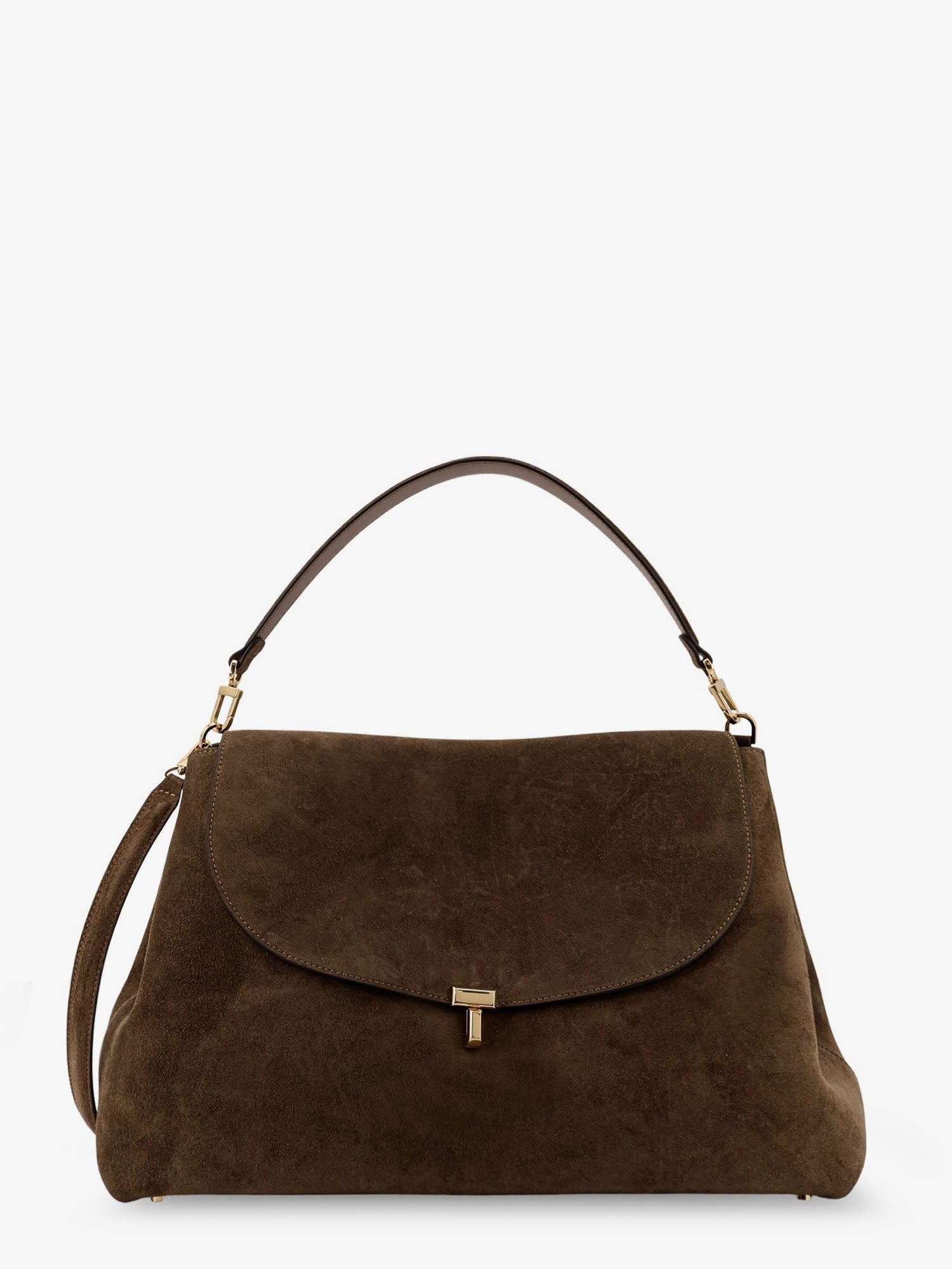 TOTEME - Woman - Dark Taupe - Crossbody Bag
