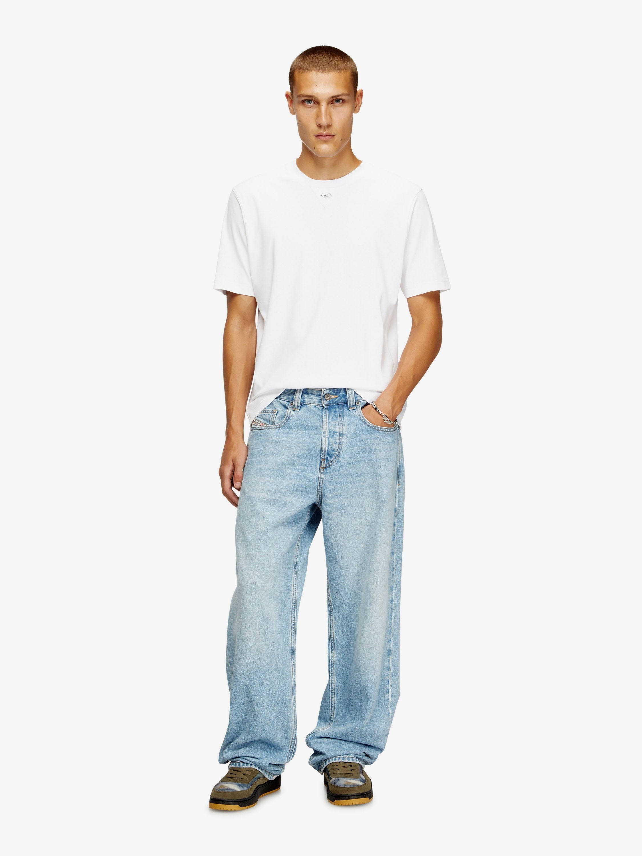 Diesel - Man - White - T-shirt