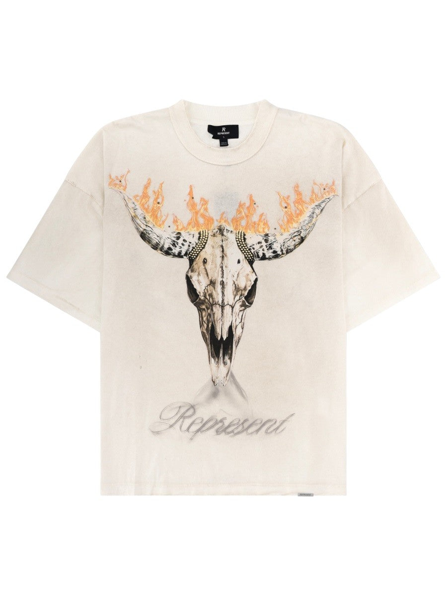 Represent - Man - Beige - T-shirt