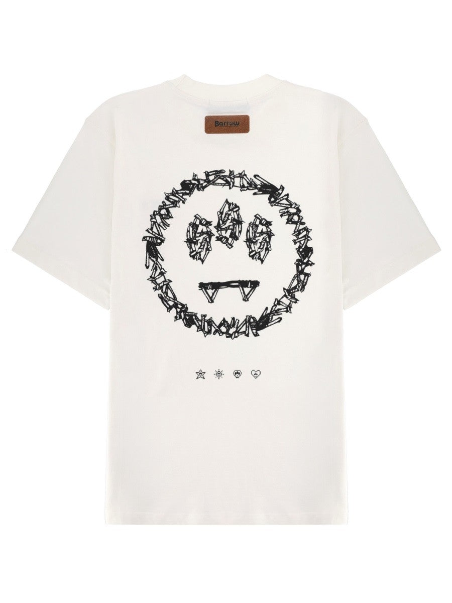 Barrow - Unisex - White - T-shirt