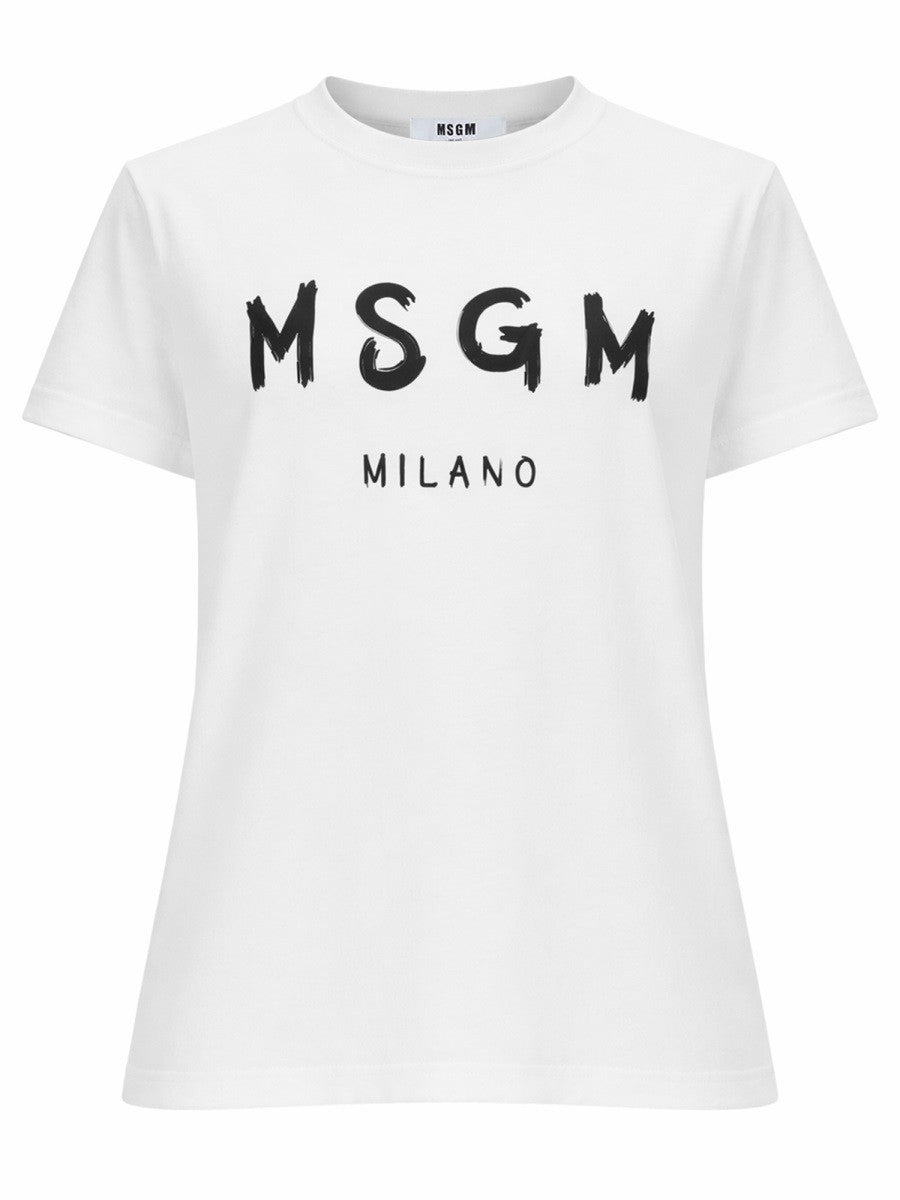 msgm - Woman - White - T-shirt