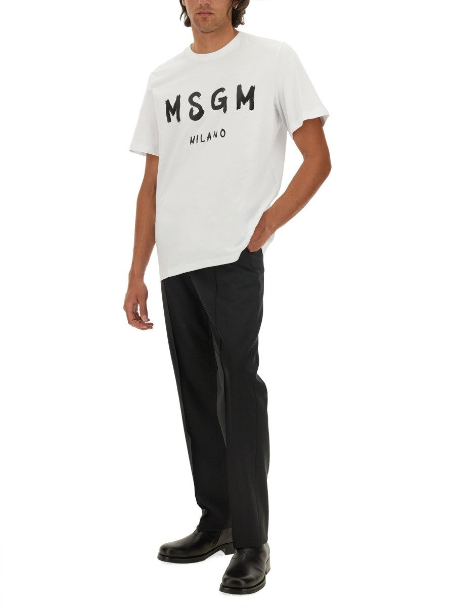 msgm - Man - White - T-shirt