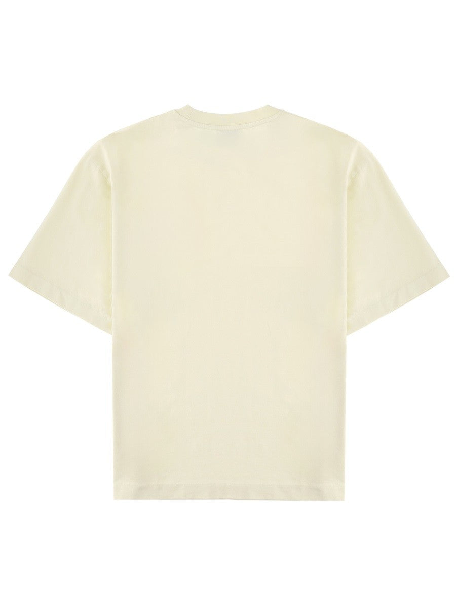 Off-white - Man - Beige - T-shirt