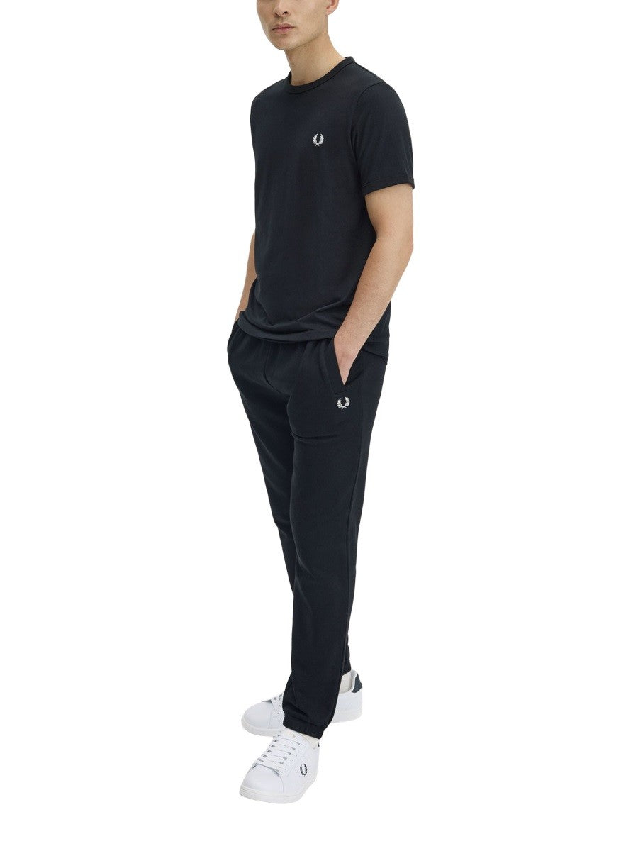 FRED PERRY - Man - Black - T-shirt