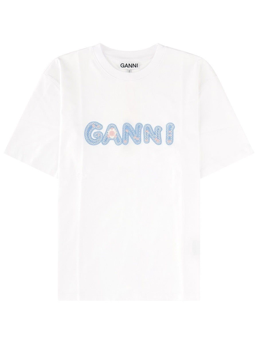 GANNI - Woman - White - T-shirt