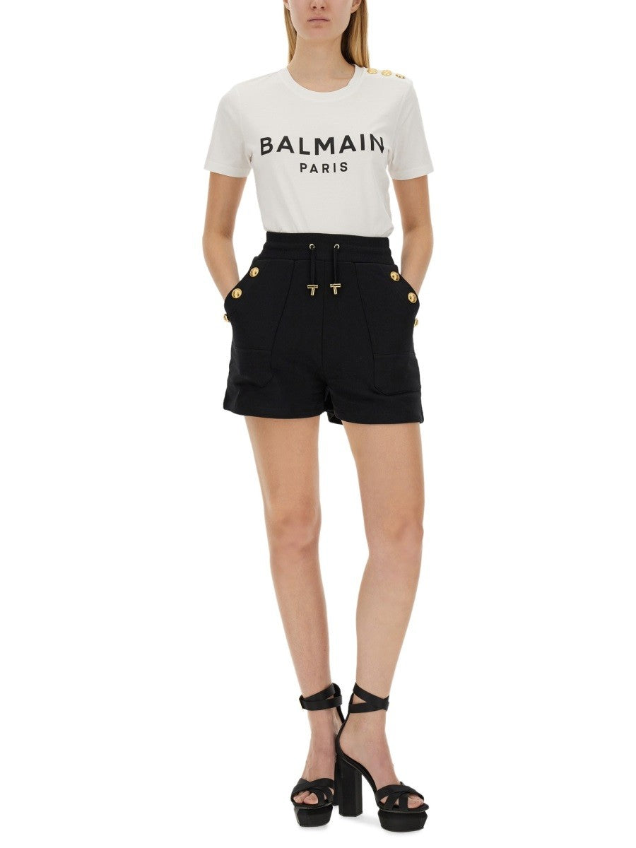Balmain - Woman - White - T-shirt