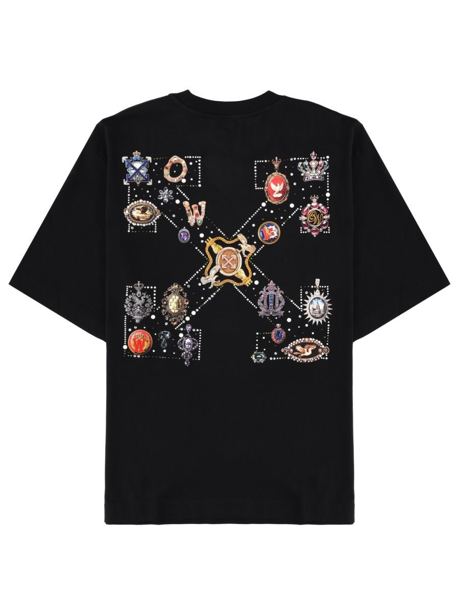 Off-white - Man - Black - T-shirt