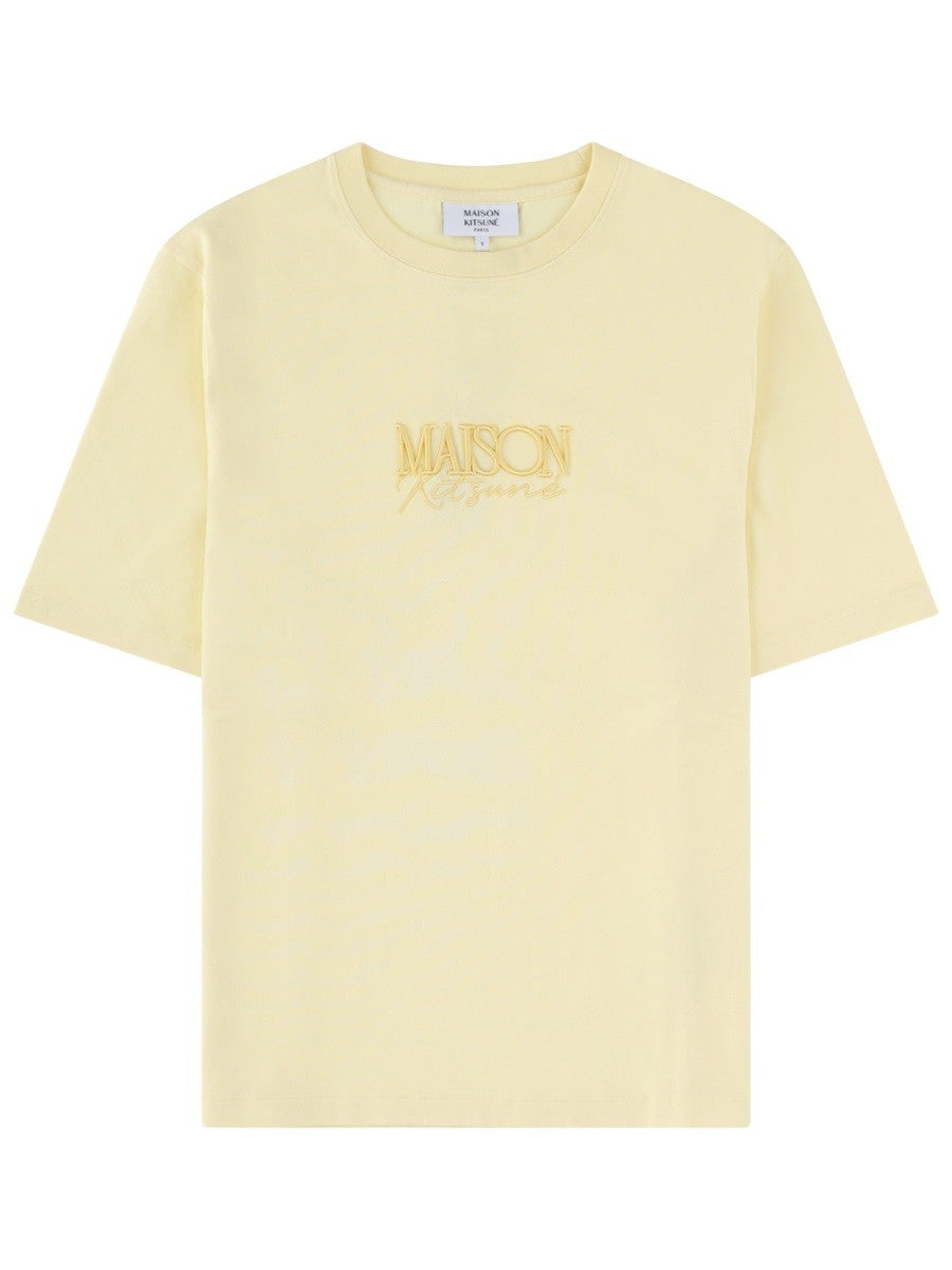 Maison Kitsune - Woman - Yellow - T-shirt