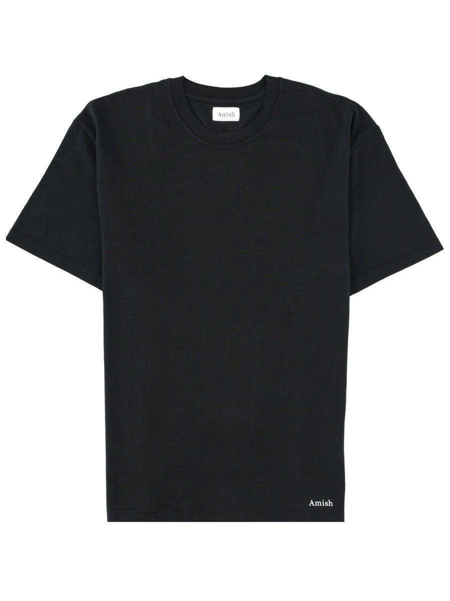 AMISH - Man - Black - T-shirt