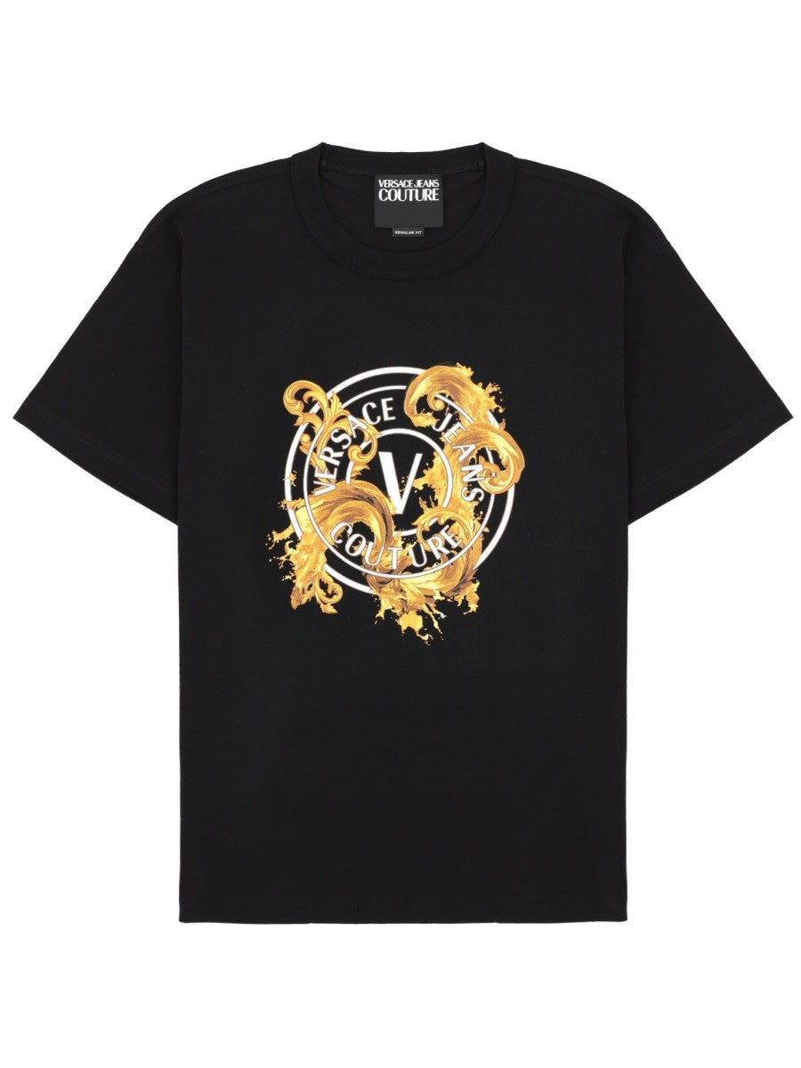 Versace Jeans Couture - Man - Black - T-shirt