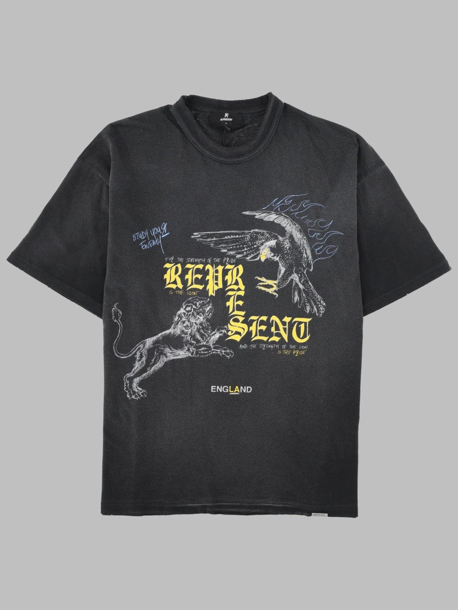 Represent - Man - Black - T-shirt