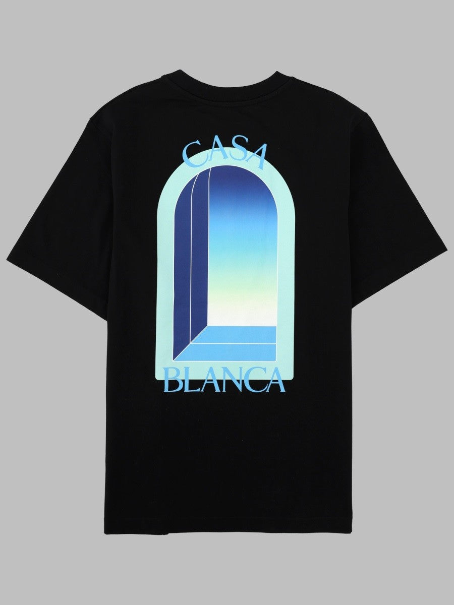CASABLANCA - Man - Black - T-shirt