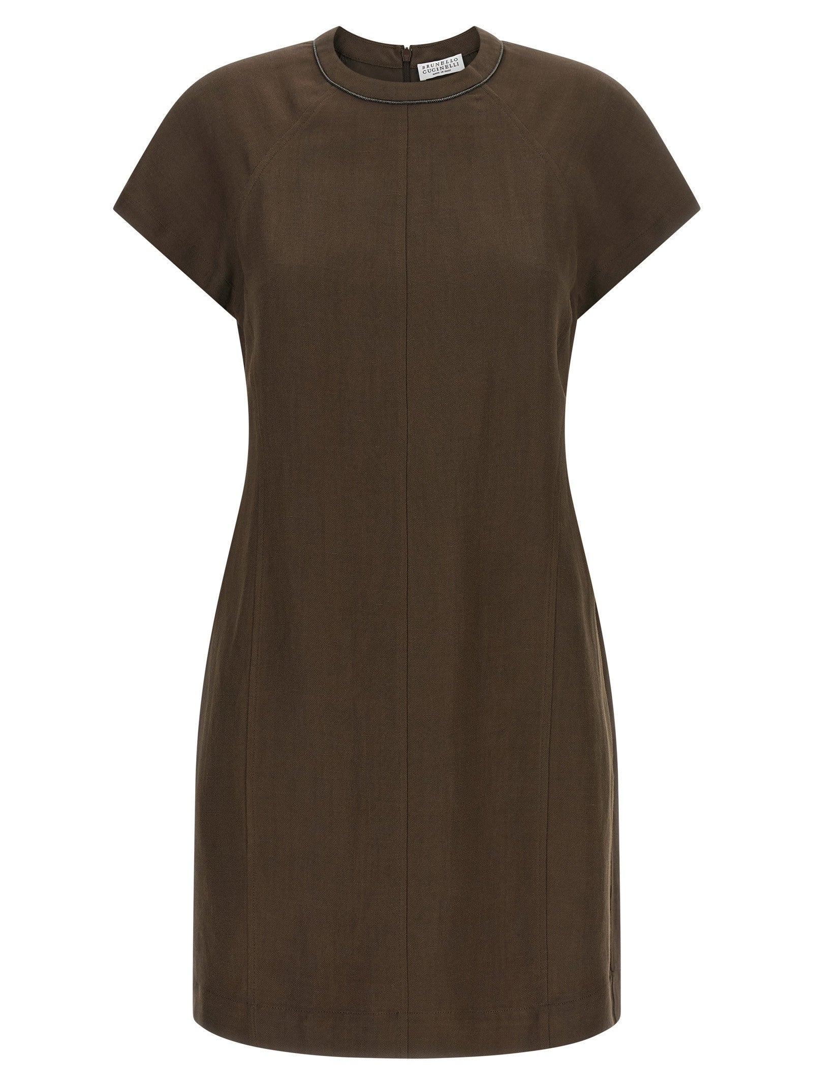 Brunello Cucinelli - nan - Brown - Dress