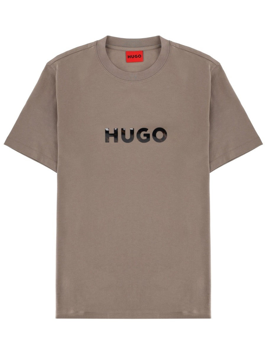 Hugo - Man - Brown - T-shirt