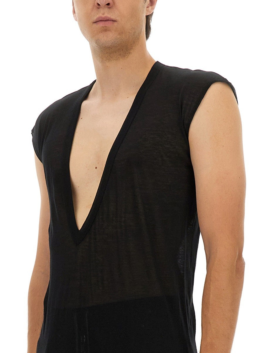 RICK OWENS - Man - Black - T-shirt