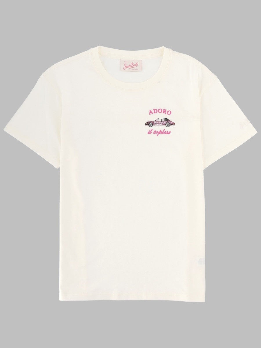 MC2 SAINT BARTH - Woman - White - T-shirt