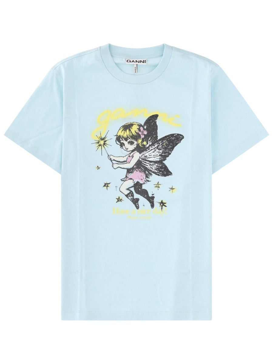 GANNI - Woman - White - T-shirt