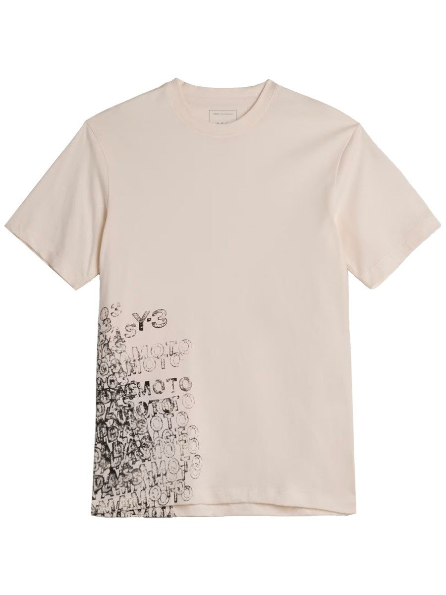 Y - 3 - Unisex - White - T-shirt