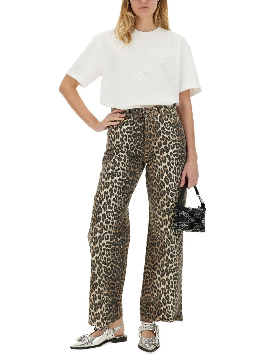 GANNI - Woman - White - T-shirt