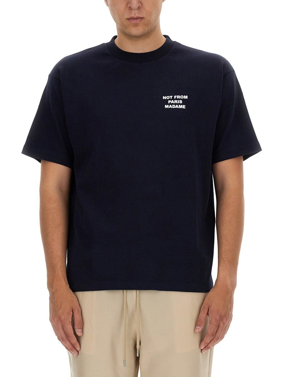 Drole De Monsieur - Man - Blue - T-shirt