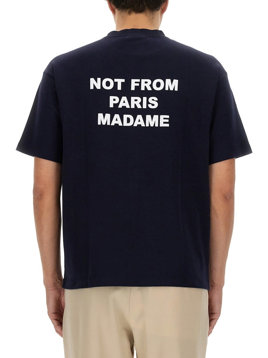 Drole De Monsieur - Man - Blue - T-shirt