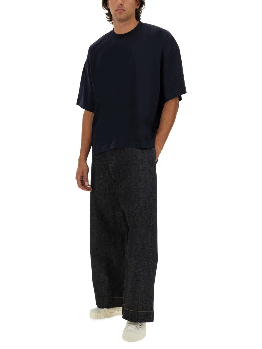 STUDIO NICHOLSON - Man - Blue - T-shirt