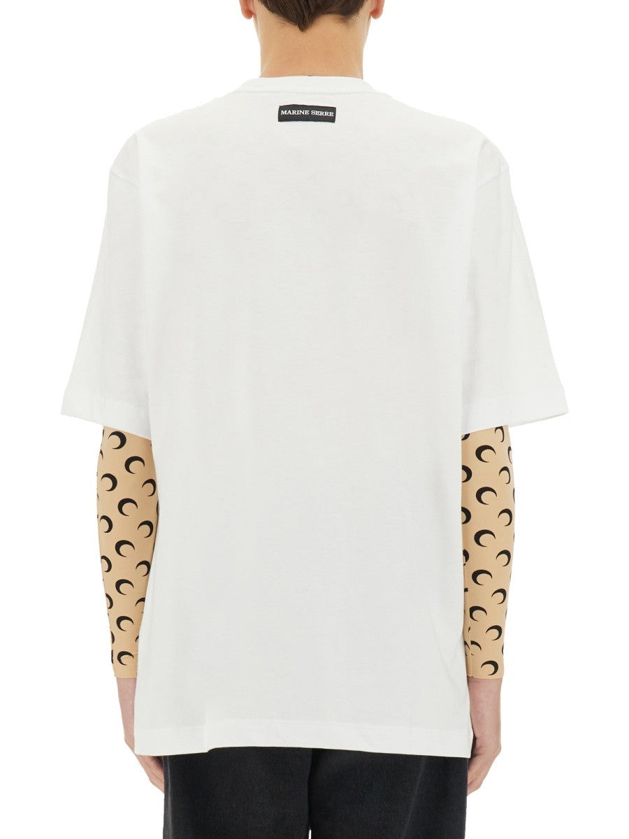 MARINE SERRE - Man - White - T-shirt