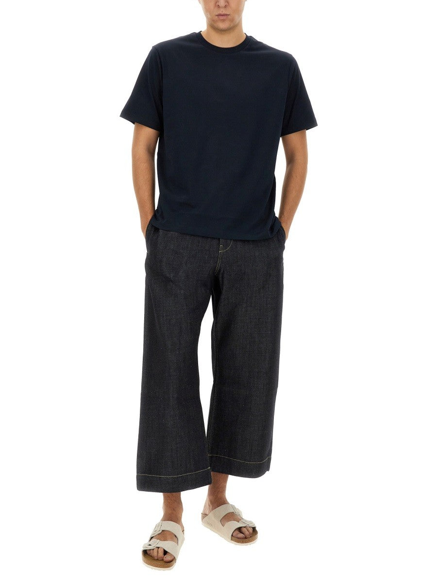 STUDIO NICHOLSON - Man - Blue - T-shirt