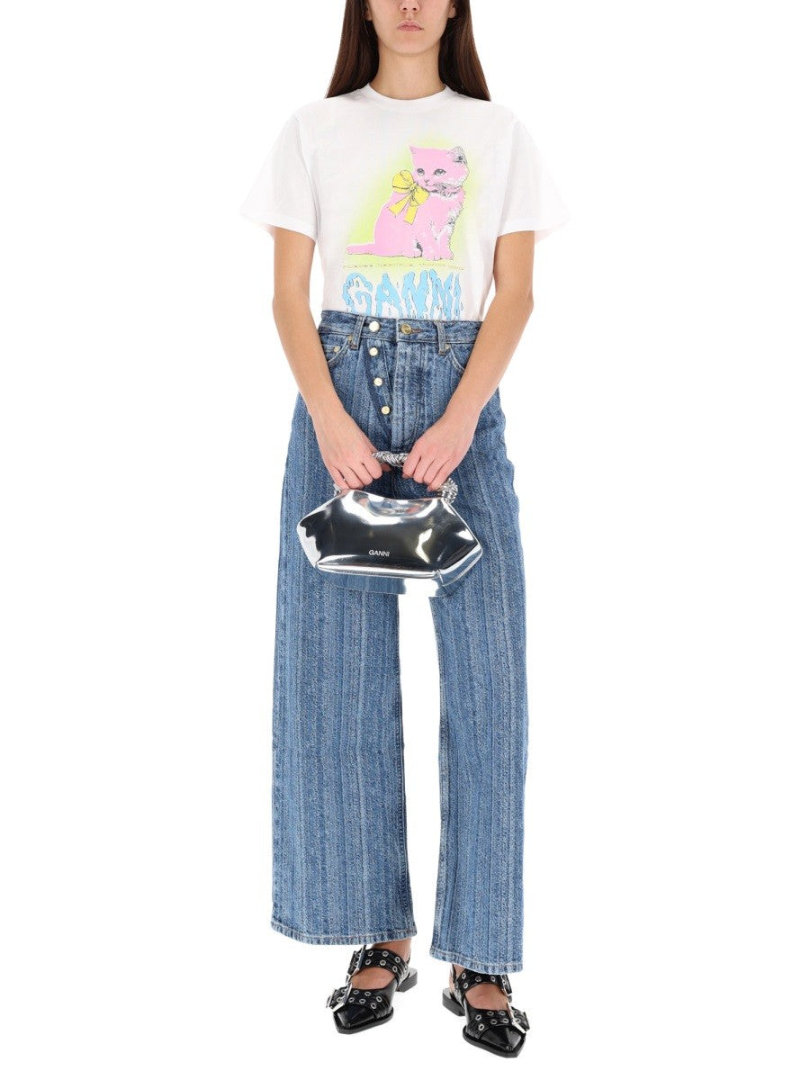 GANNI - Woman - White - T-shirt