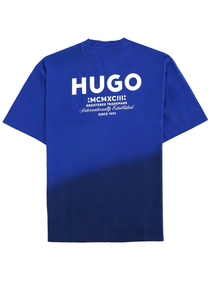 Hugo - Man - Blue - T-shirt