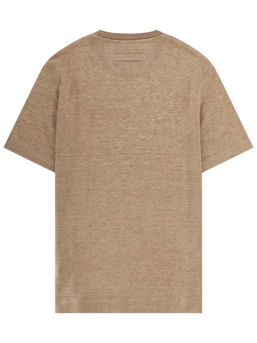 Zegna - Man - Beige - T-shirt