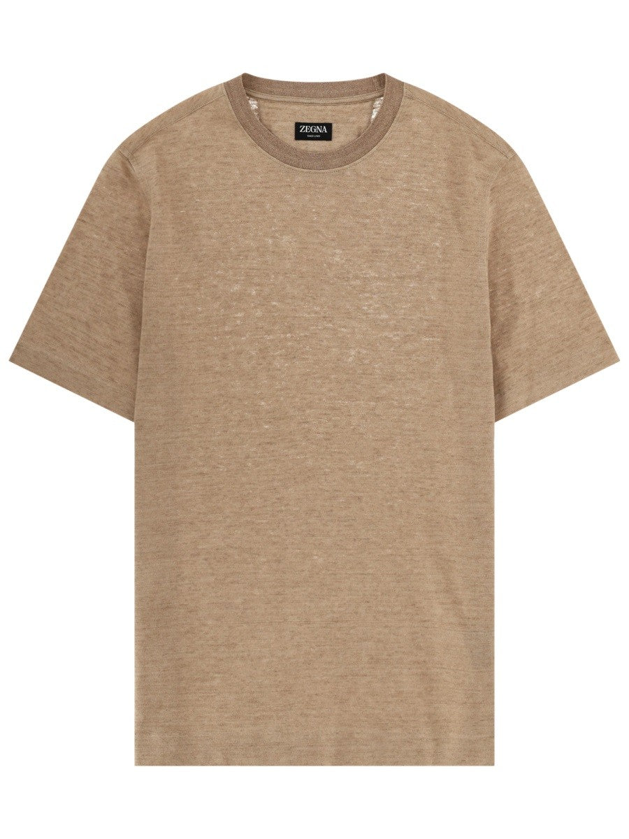 Zegna - Man - Beige - T-shirt