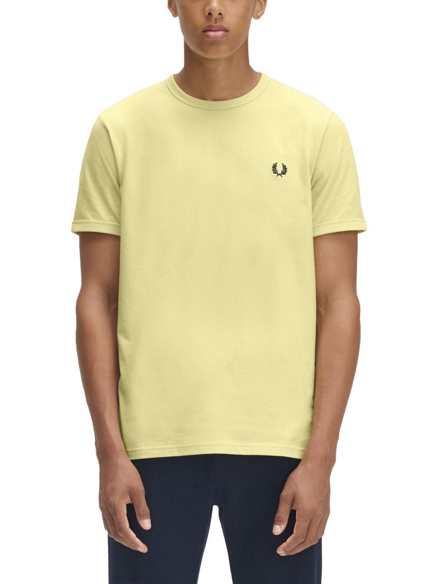 FRED PERRY - Man - Yellow - T-shirt
