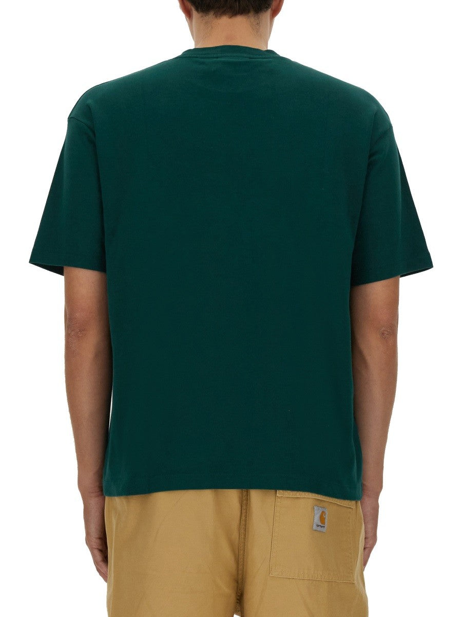 Drole De Monsieur - Man - Green - T-shirt