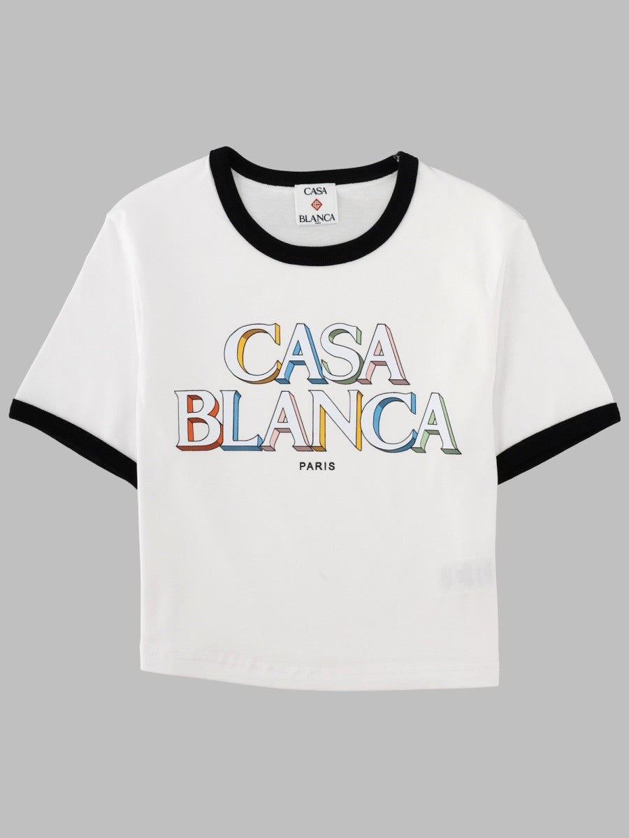 CASABLANCA - Woman - White - T-shirt