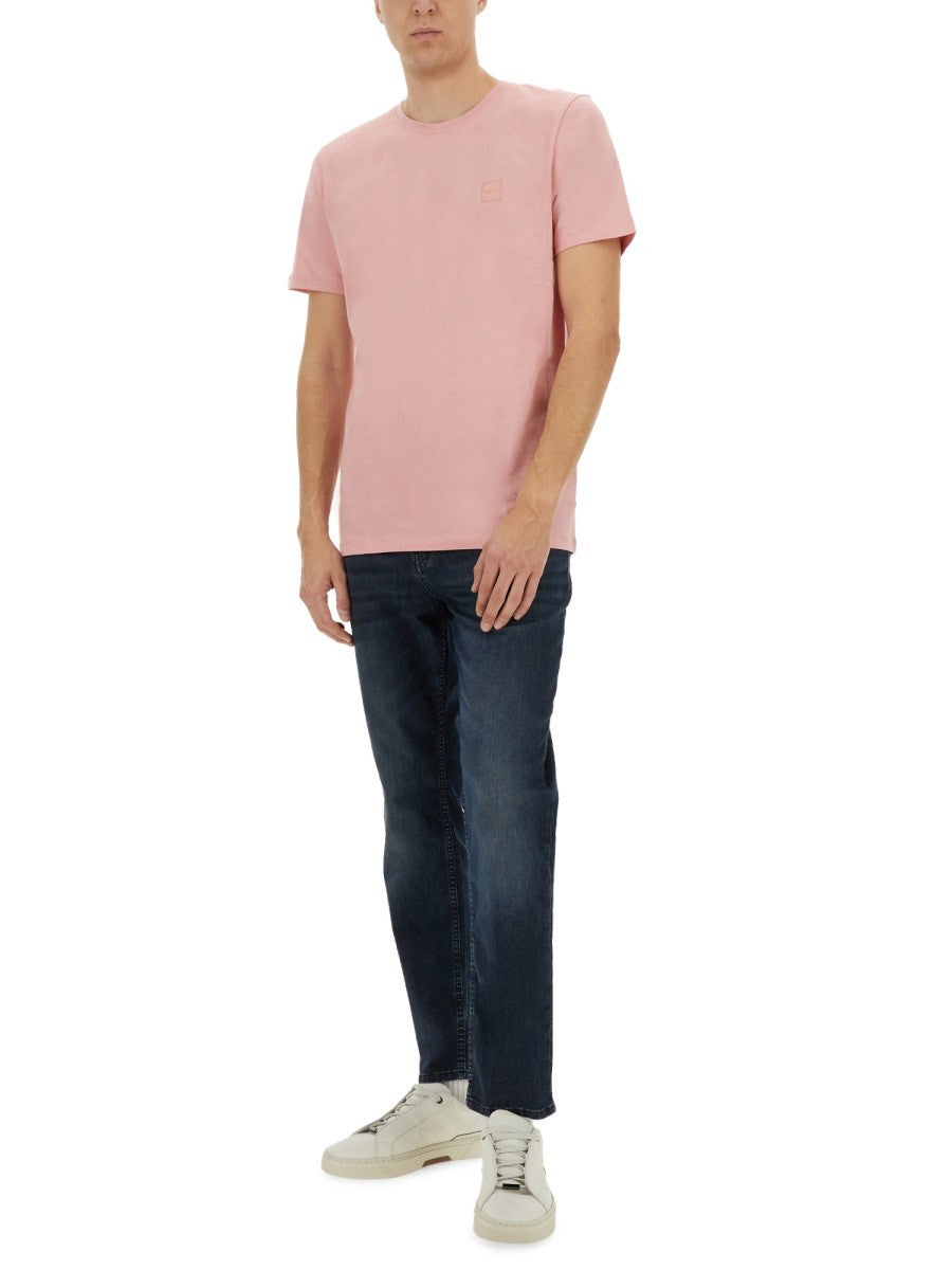 Boss - Man - Pink - T-shirt