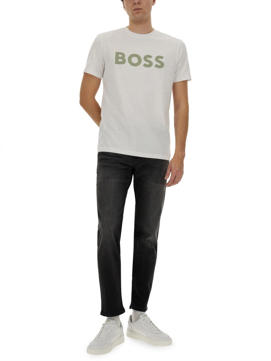 Boss - Man - White - T-shirt