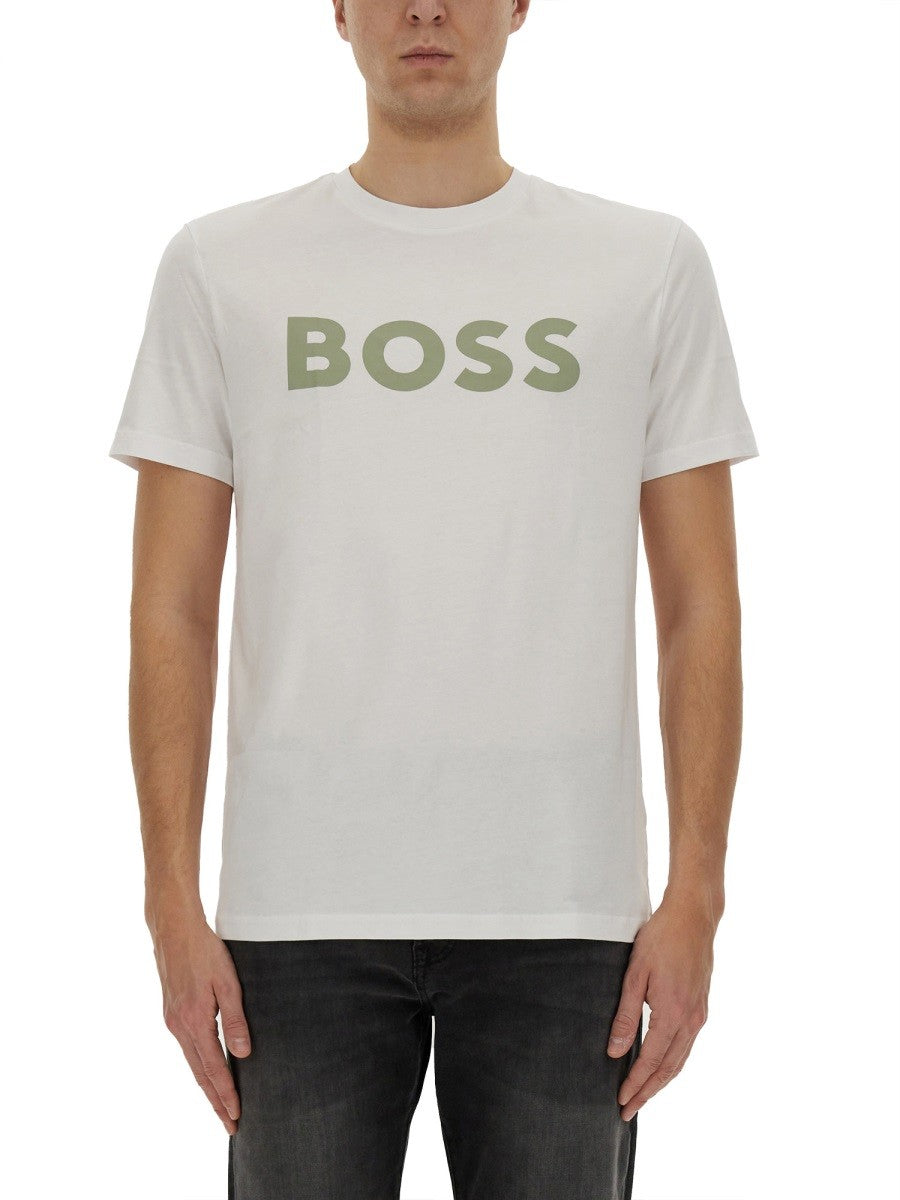 Boss - Man - White - T-shirt