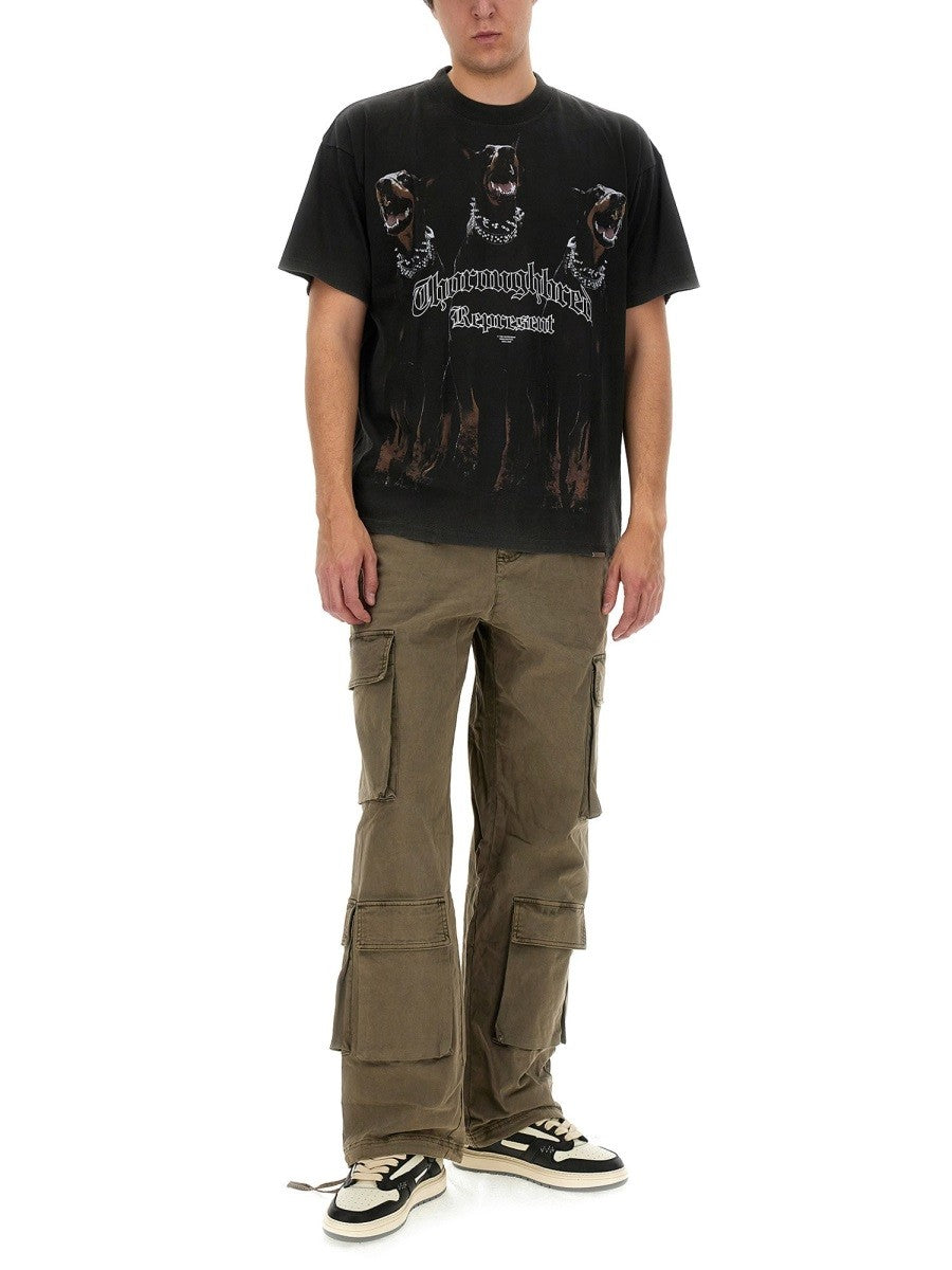 Represent - Man - Black - T-shirt