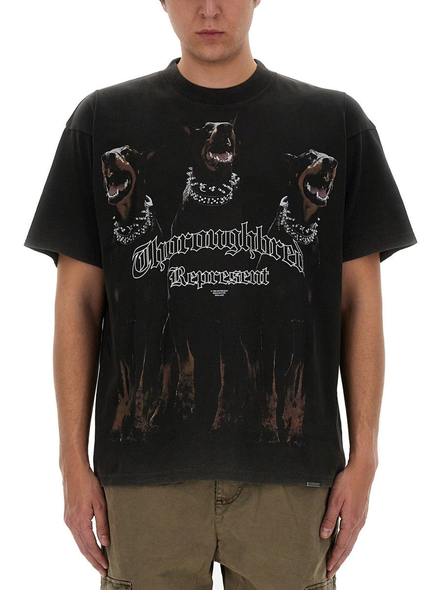 Represent - Man - Black - T-shirt