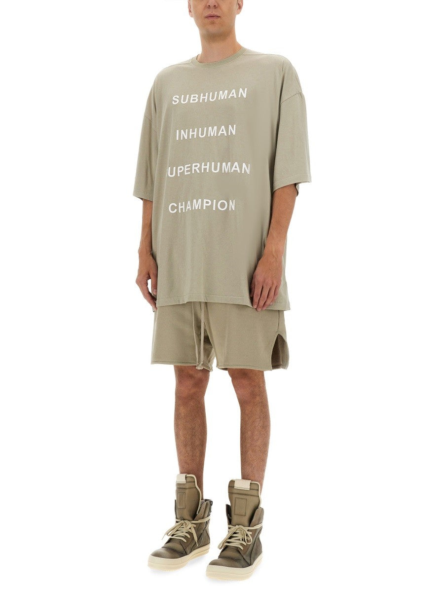 CHAMPION X RICK OWENS - Man - Beige - T-shirt