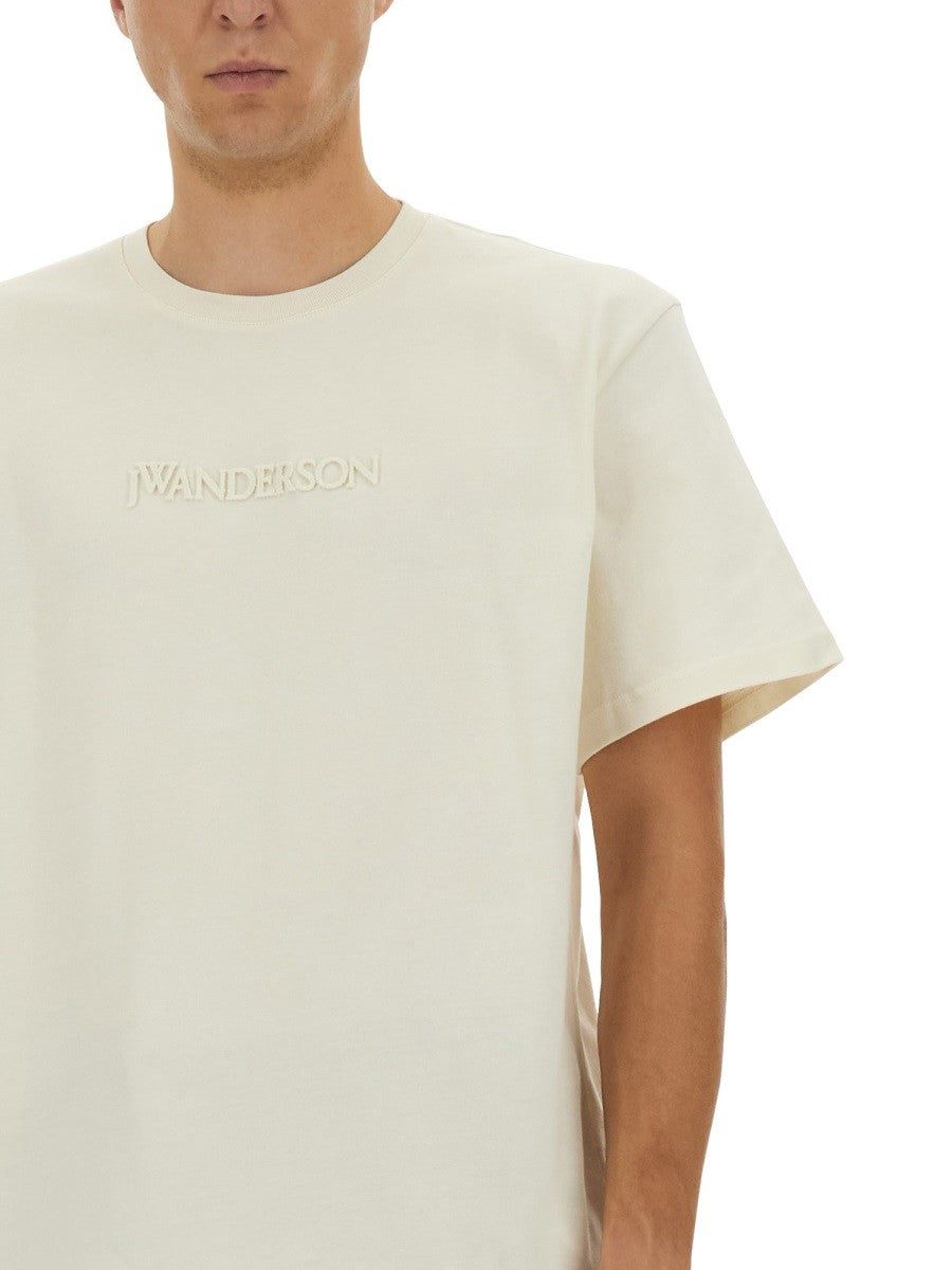 jw anderson - Man - White - T-shirt