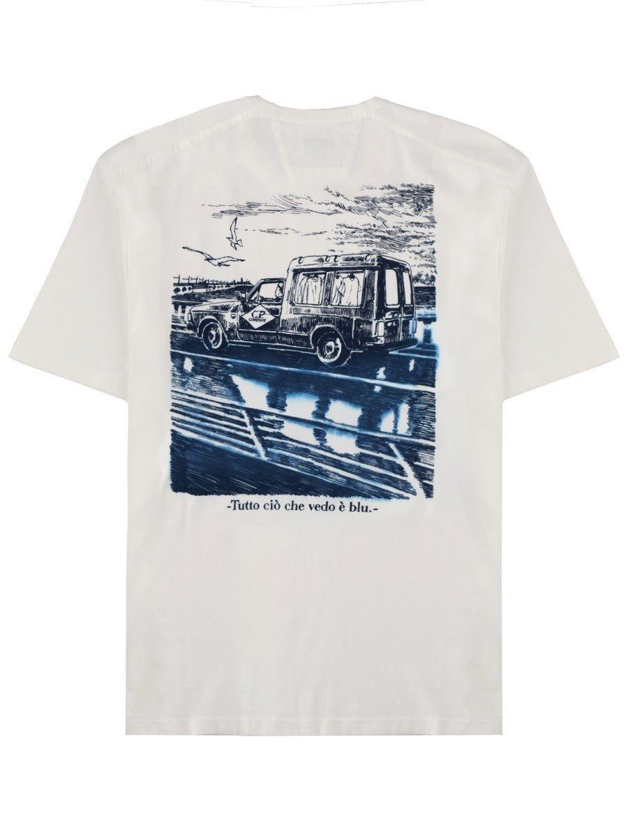 C.P. COMPANY - Man - White - T-shirt