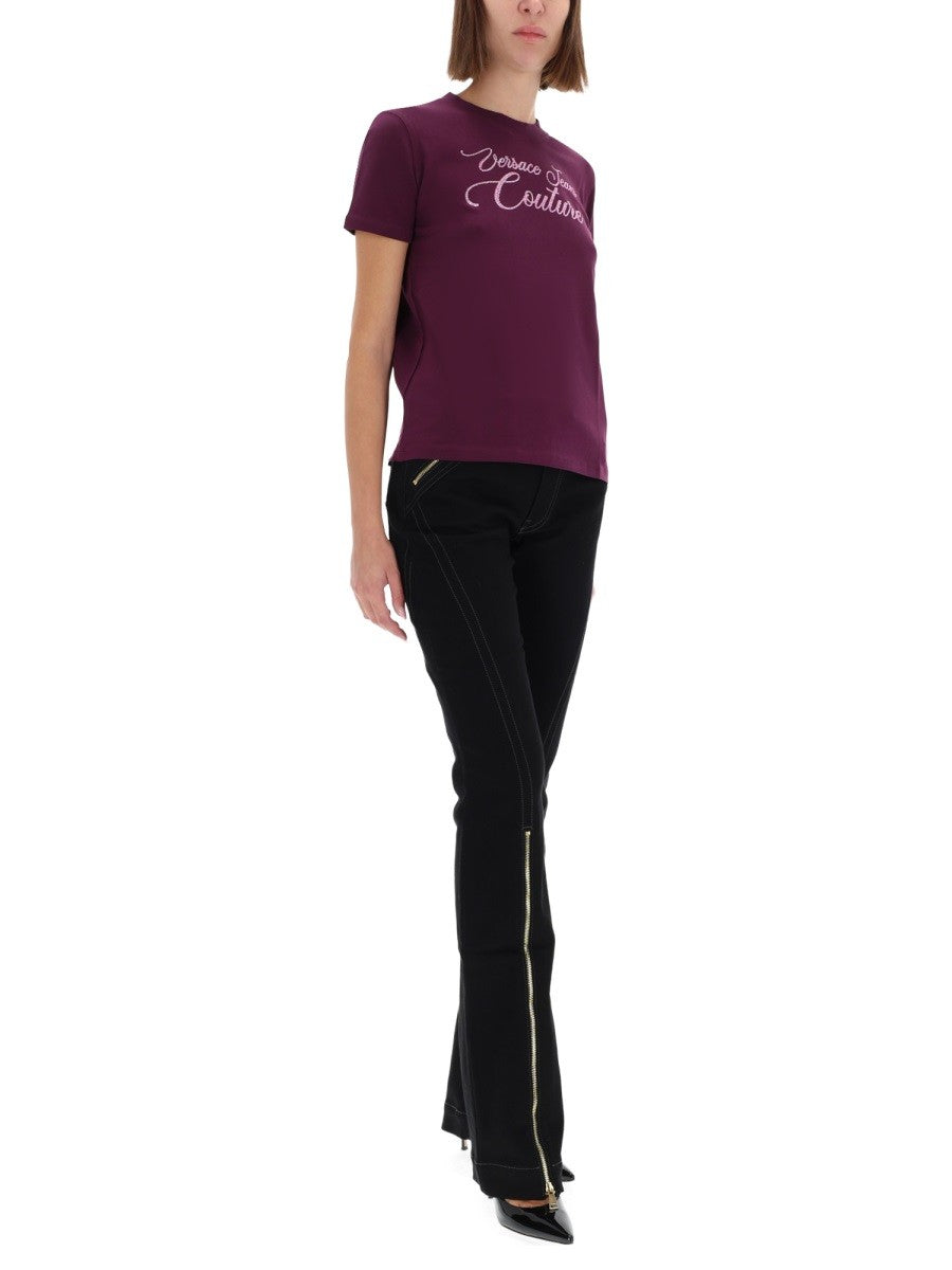 Versace Jeans Couture - Woman - Red - T-shirt