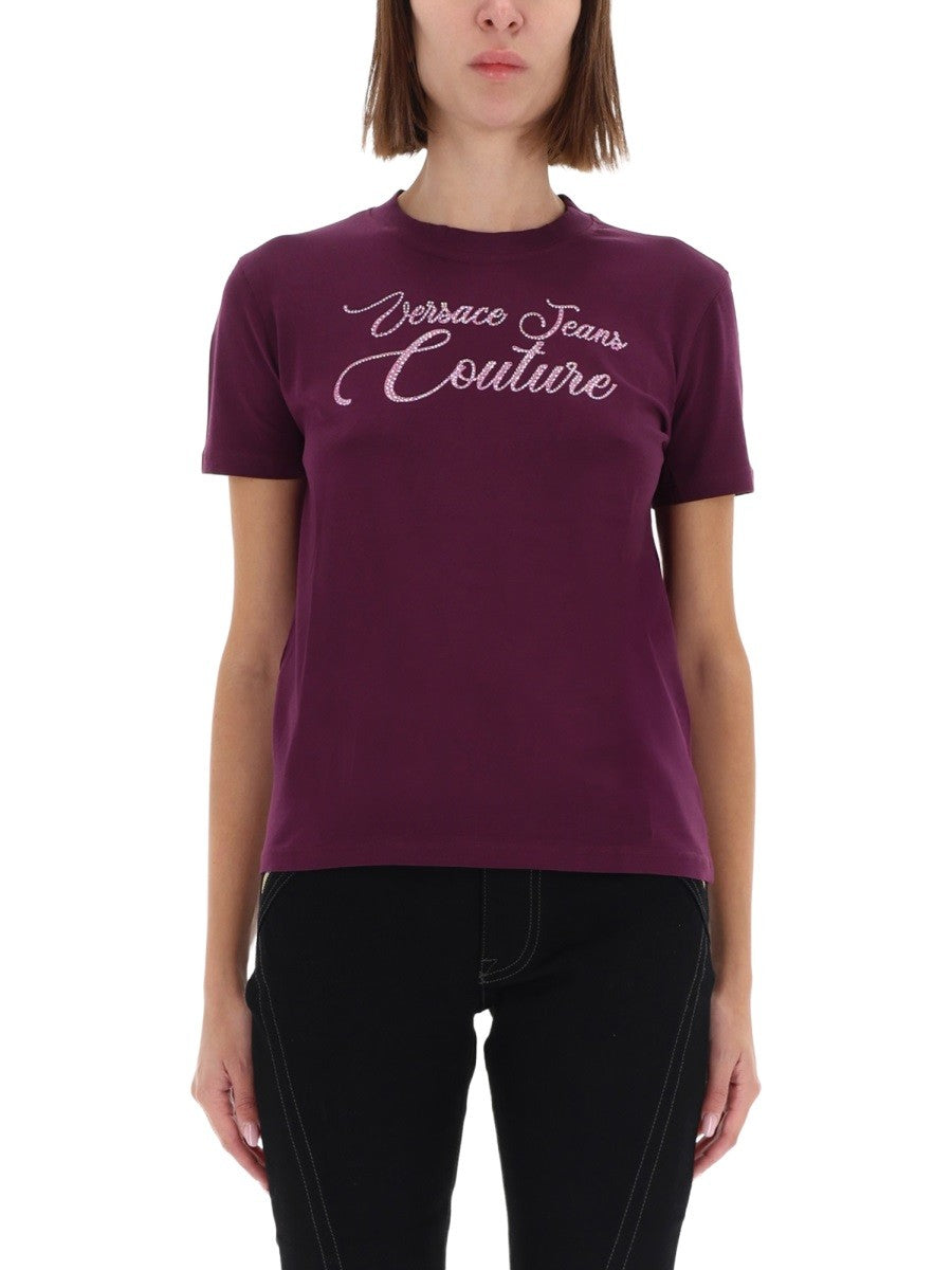 Versace Jeans Couture - Woman - Red - T-shirt