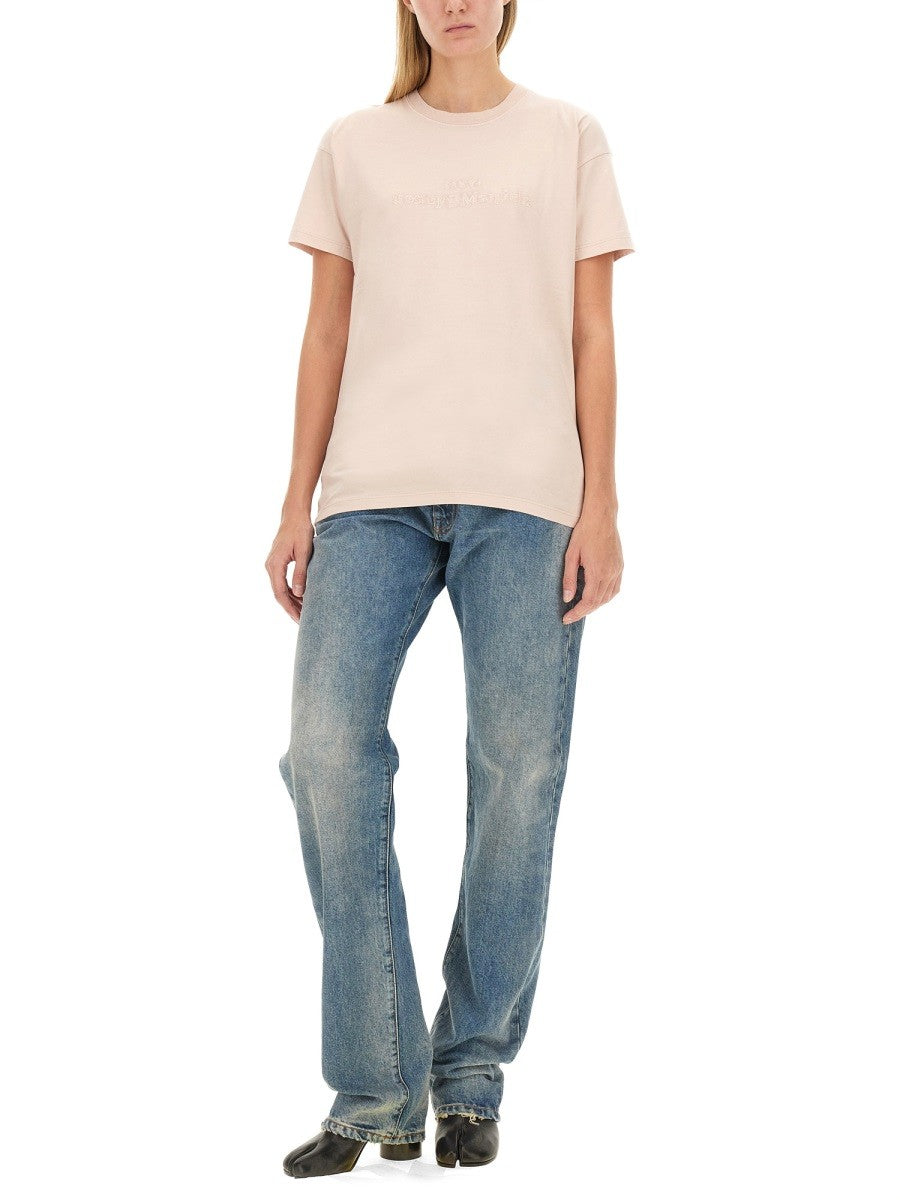 Maison Margiela - Woman - Beige - T-shirt