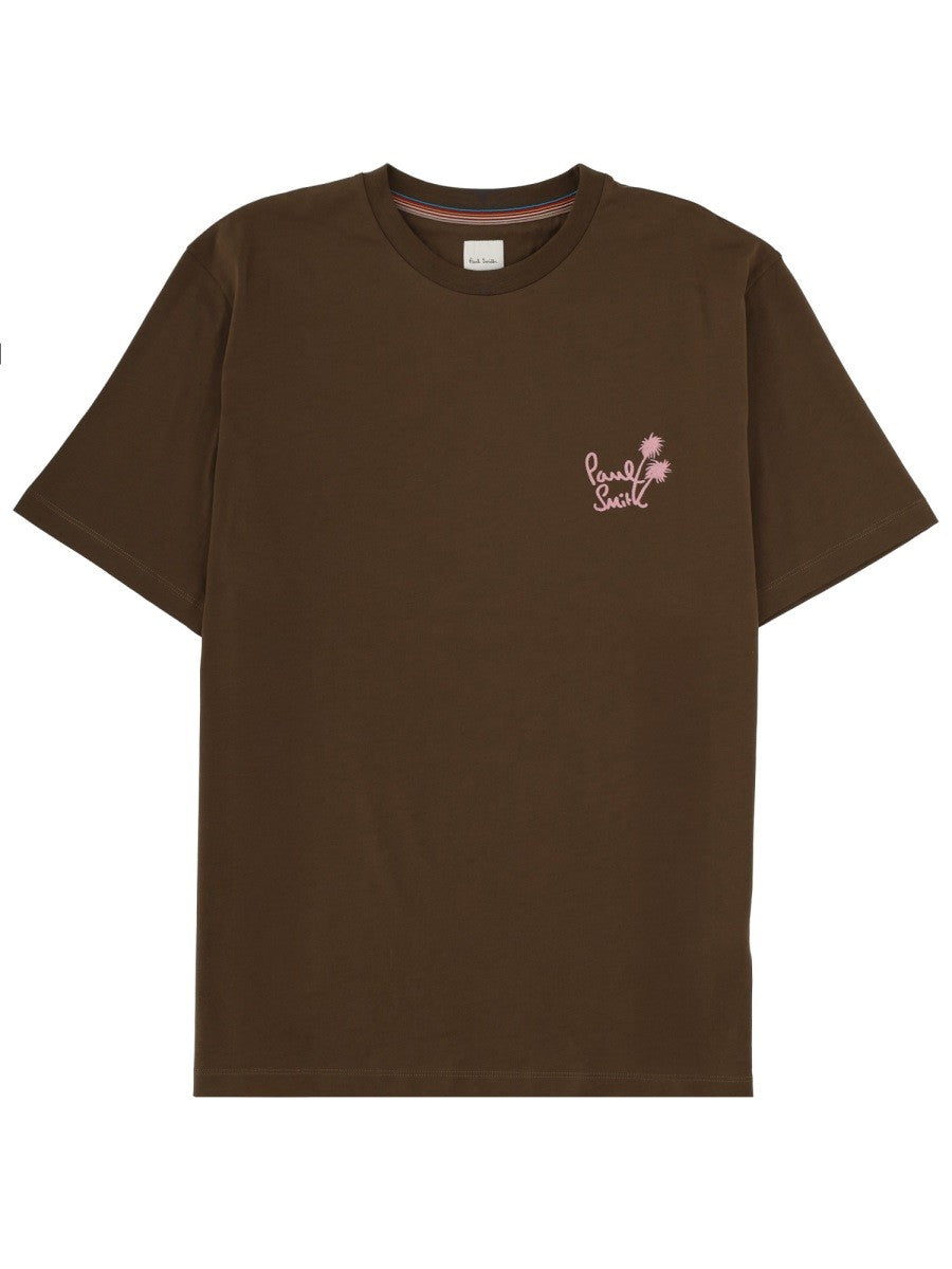 PAUL SMITH - Man - Brown - T-shirt