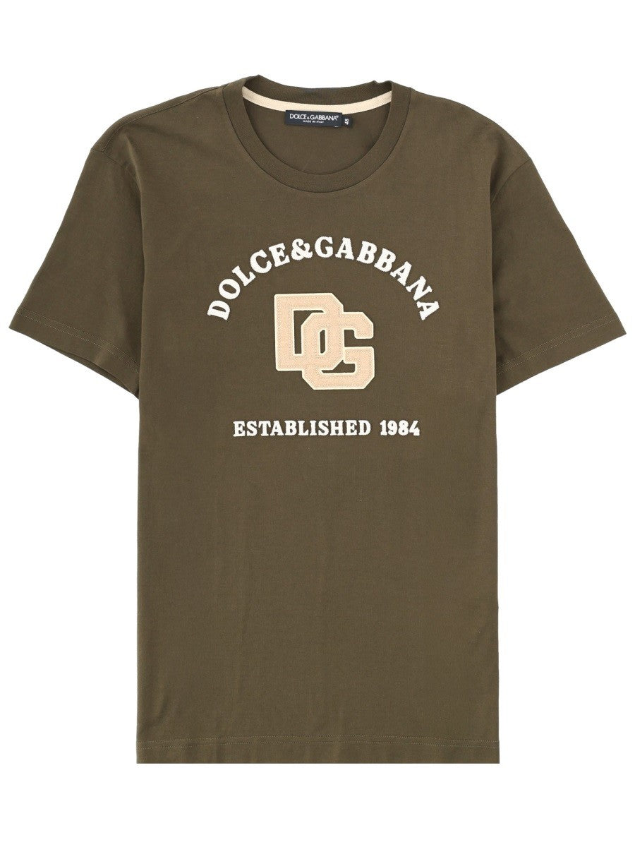 Dolce & Gabbana - Man - Brown - T-shirt