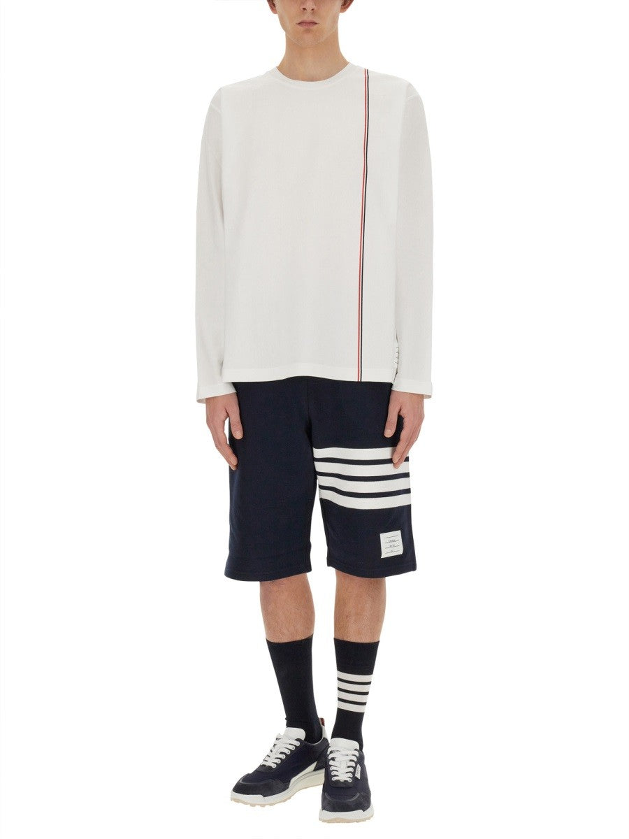 THOM BROWNE - Man - White - T-shirt