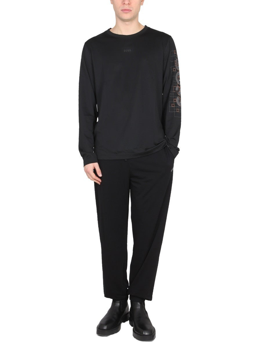 Boss - Man - Black - T-shirt